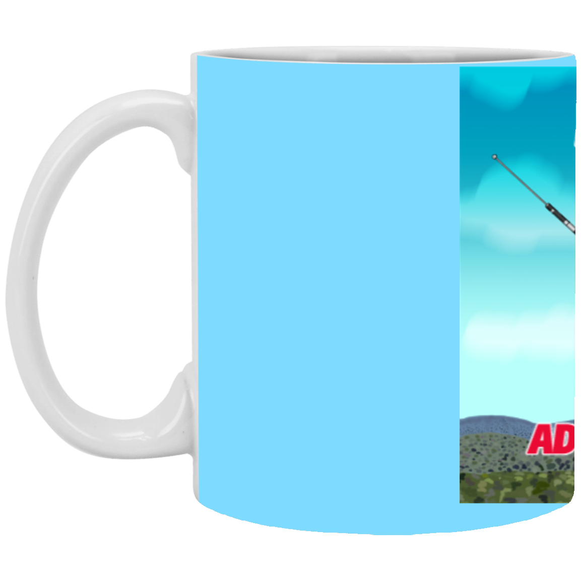 Cliff Hanger Coffee Mug