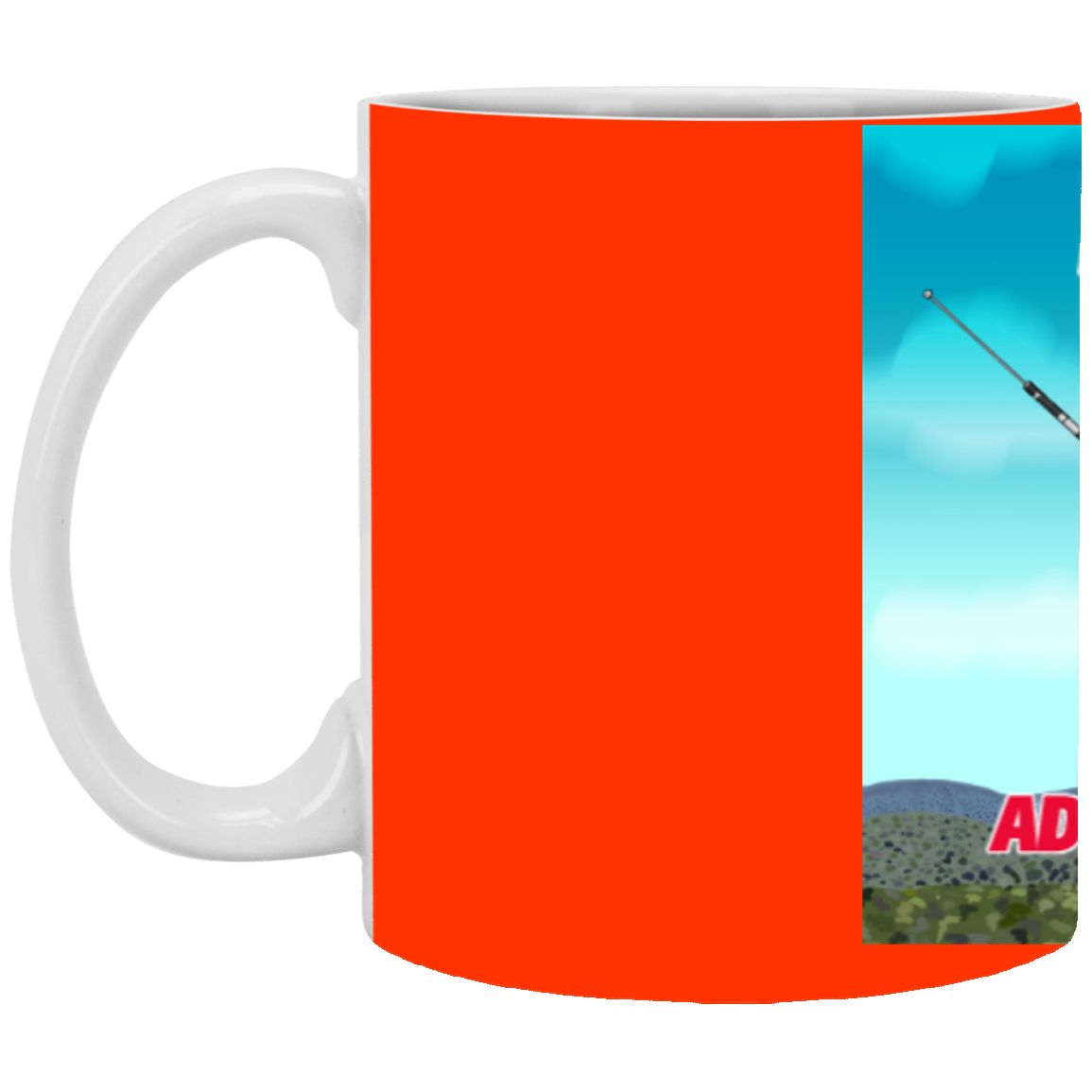 Cliff Hanger Coffee Mug