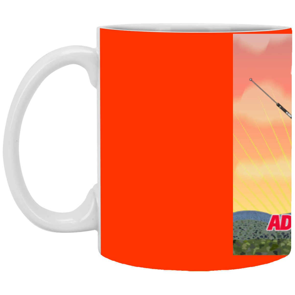 Cliff hanger sunrise