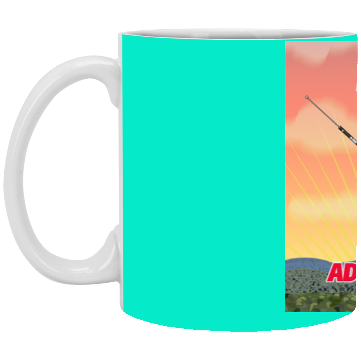 Cliff hanger sunrise
