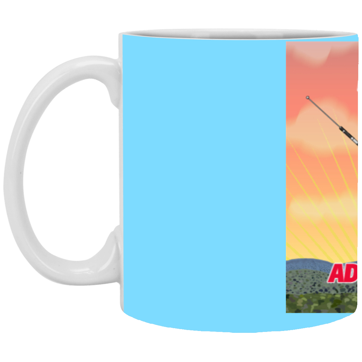 Cliff hanger sunrise