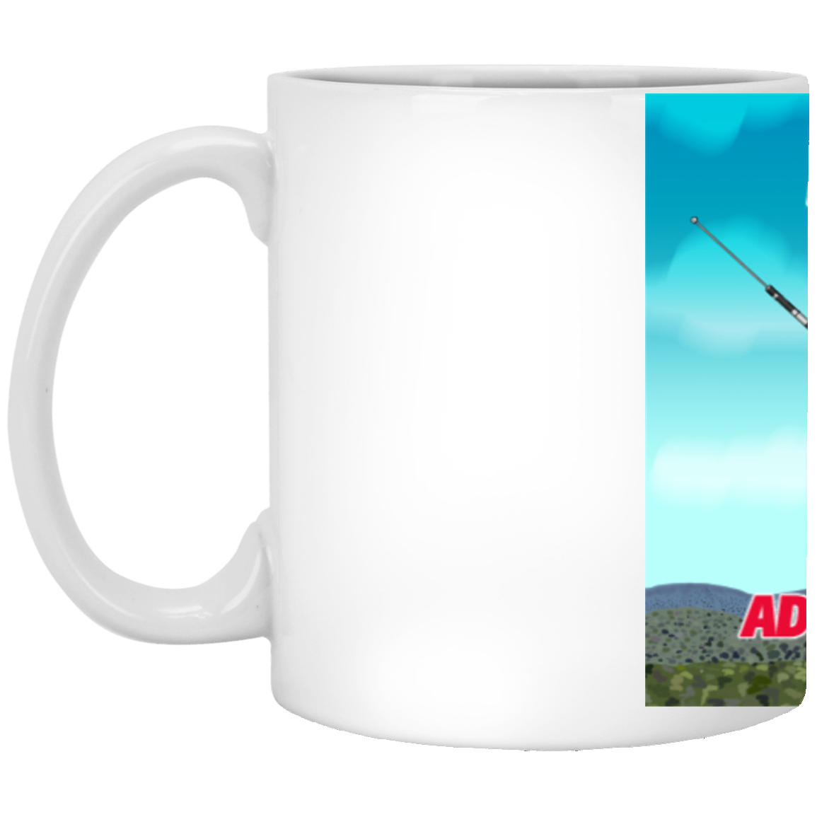 Cliff Hanger Coffee Mug